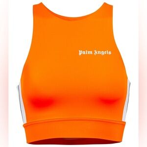 NWOT Palm Angels - Logo printed sports bra - orange size M